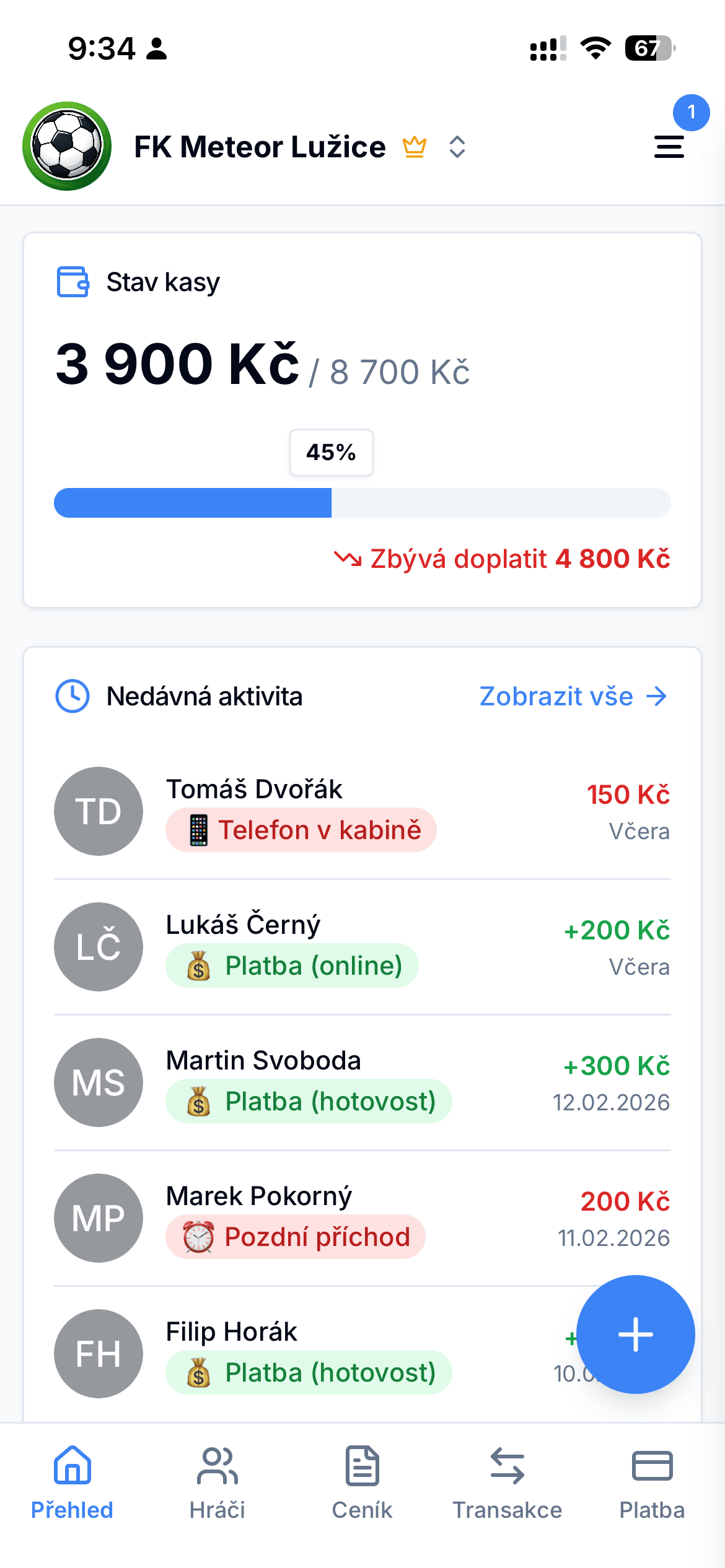 Přehled na první pohled