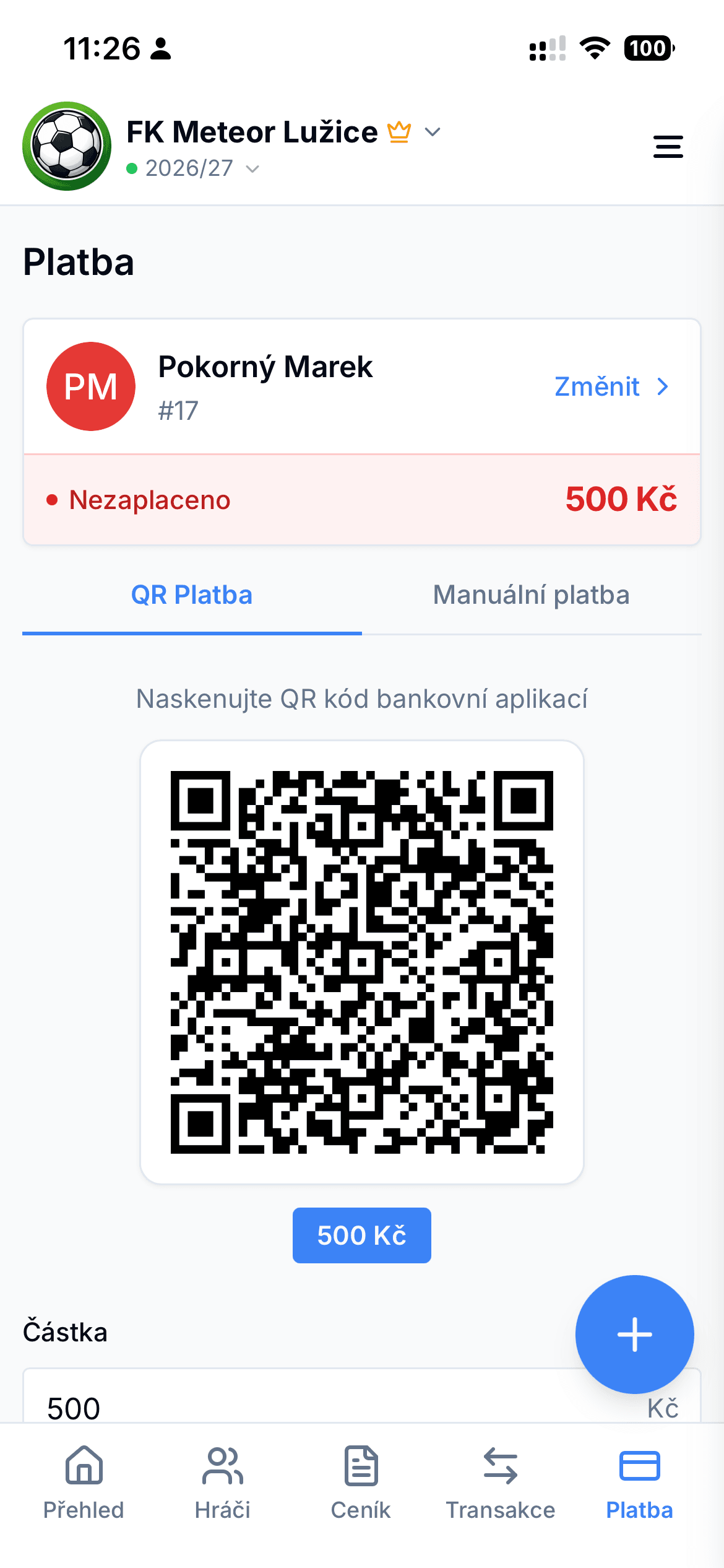 Zaplatit? Stačí QR kód