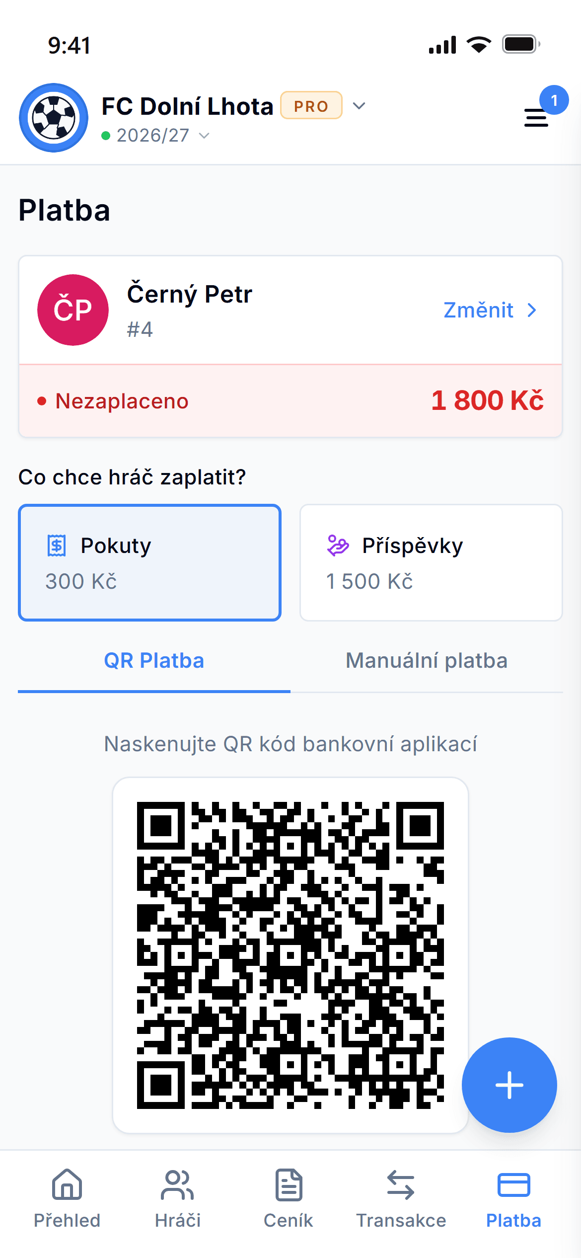 Zaplatit? Stačí QR kód