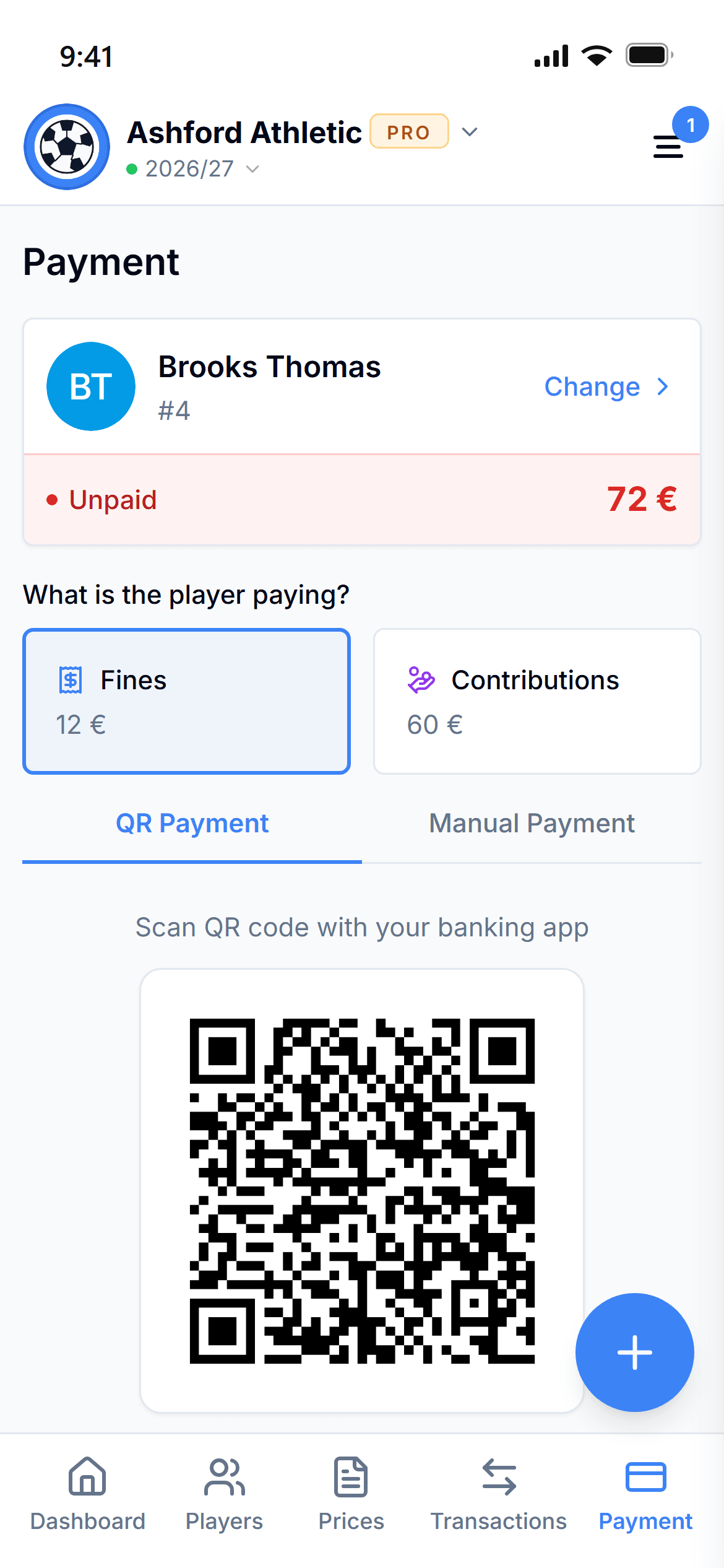 Pay? Just scan the QR code